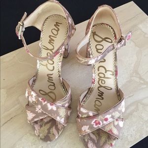 Women’s Sam Edelman size 7.5 Brocade sandals.